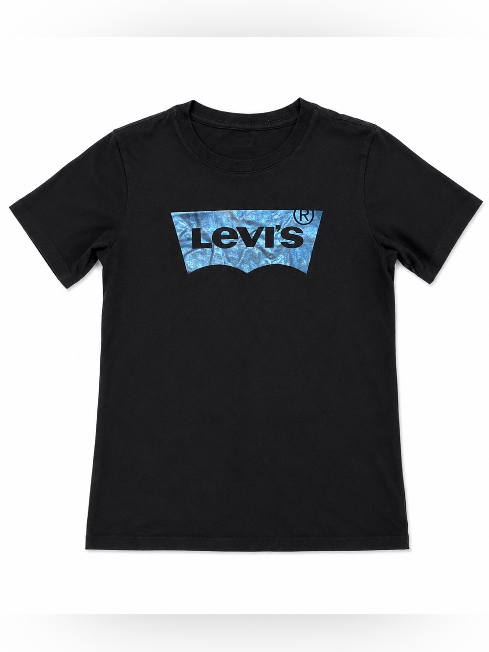 Levi’s Black Graphic Logo Tee kids Large